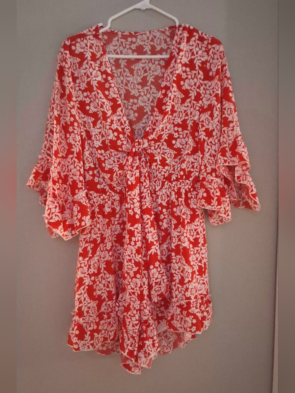 NEW Front Tie Romper